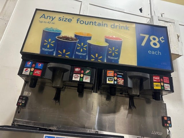 "LANCER FS22" SELECT FLAVOR SODA ICE BEVERAGE DISPENSER MACHINE 115V 1 PH - Second Life - Equipment - collection_name