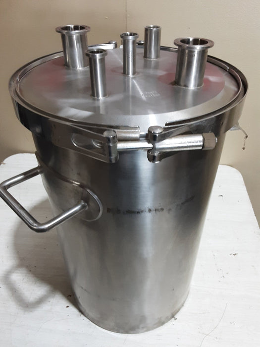 "LEE INDUSTRIES" S.S 9 GALLONS CAPACITY REACTOR PRESSURE TANK - Bargains R Ours - #collection_name#