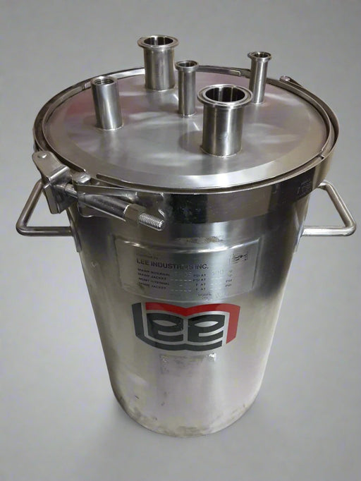 "LEE INDUSTRIES" S.S 9 GALLONS CAPACITY REACTOR PRESSURE TANK - Bargains R Ours - #collection_name#