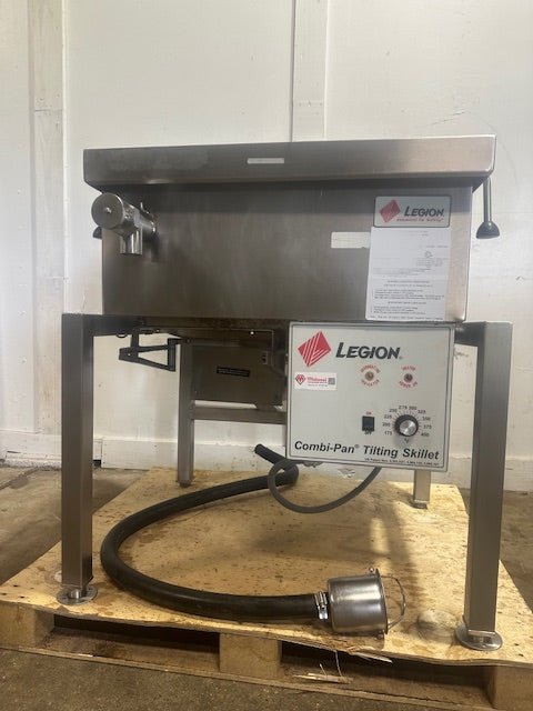 "LEGION CSG28 - 7" COMMERCIAL N GAS - FIRED TILTING SKILLET ,COMBI - PAN/BRAISING PAN - Second Life - Equipment - collection_name