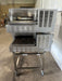 LINCOLN 1116 N GAS IMPINGER II EXPRESS FASTBAKE 18"W CONVEYOR 2 STACK PIZZA OVEN WITH STAND - Second Life - Equipment - collection_name