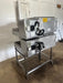 LINCOLN 1116 N GAS IMPINGER II EXPRESS FASTBAKE 18"W CONVEYOR 2 STACK PIZZA OVEN WITH STAND - Second Life - Equipment - collection_name