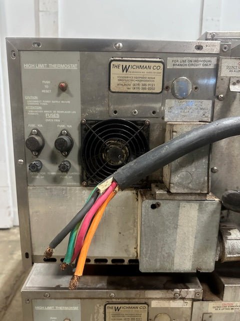 LINCOLN IMPINGER 1162 DOUBLE STACK 18"W 208v 3ph CONVEYOR PIZZA OVEN on CASTERS - Second Life - Equipment - collection_name