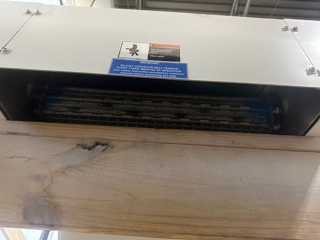 "LNS MODEL 57519387"H.D COMMERCIAL TURBO HB CHIP CONVEYOR, 23"W CONVEYOR - Second Life - Equipment - collection_name