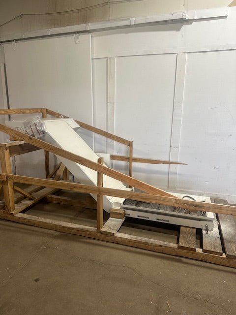 "LNS MODEL 57519387"H.D COMMERCIAL TURBO HB CHIP CONVEYOR, 23"W CONVEYOR - Second Life - Equipment - collection_name