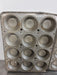 **LOF OF 3** ALUMINIUM LARGE MUFFIN CUPCAKE BAKING PANS - Second Life - Equipment - #collection_name#