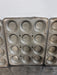 **LOF OF 3** ALUMINIUM LARGE MUFFIN CUPCAKE BAKING PANS - Second Life - Equipment - #collection_name#
