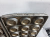 **LOF OF 3** ALUMINIUM LARGE MUFFIN CUPCAKE BAKING PANS - Second Life - Equipment - #collection_name#