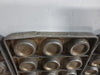 **LOF OF 3** ALUMINIUM LARGE MUFFIN CUPCAKE BAKING PANS - Second Life - Equipment - #collection_name#