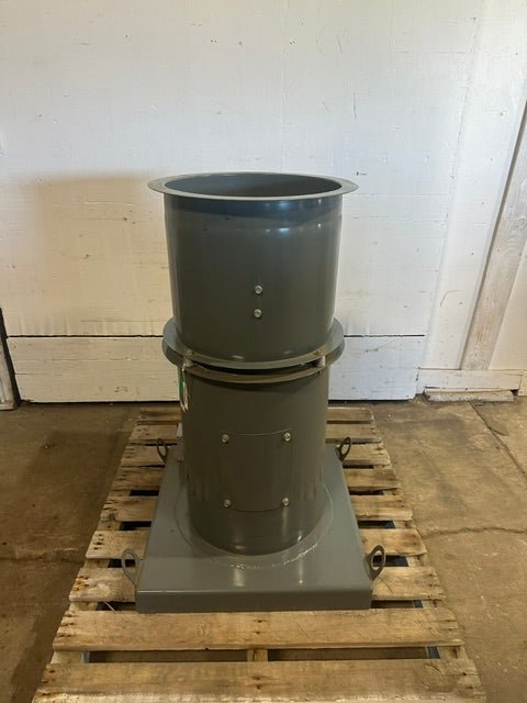 "LOREN COOK 100 TCNHU-B" HD CENTRIFUGAL BOOSTER BLOWER FAN, 1PH, 0.75HP,200V - Second Life-Equipment-#collection_name#