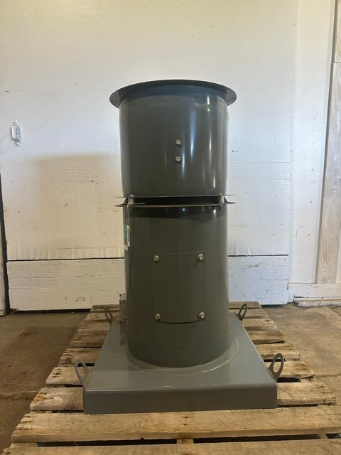 "LOREN COOK 100 TCNHU-B" HD CENTRIFUGAL BOOSTER BLOWER FAN, 1PH, 0.75HP,200V - Second Life-Equipment-#collection_name#