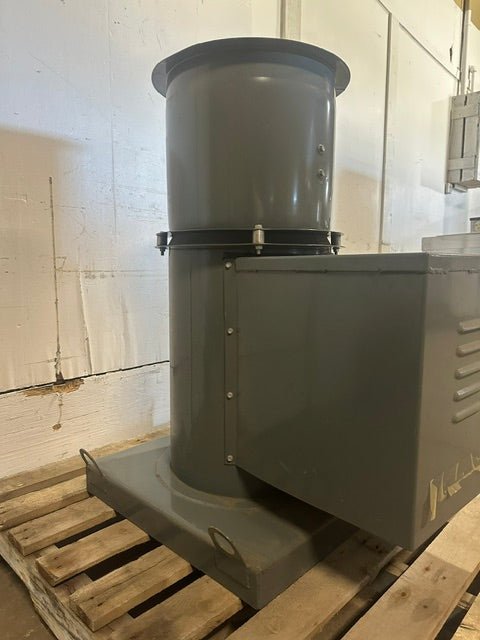 "LOREN COOK 100 TCNHU-B" HD CENTRIFUGAL BOOSTER BLOWER FAN, 1PH, 0.75HP,200V - Second Life-Equipment-#collection_name#