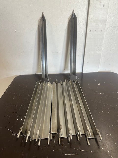 LOT OF 10 HENNY PENNY "V" SPITS FOR SCR - 6 ROTISSERIE OVEN - Second Life - Equipment - collection_name