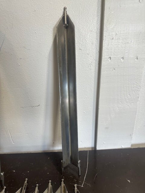 LOT OF 10 HENNY PENNY "V" SPITS FOR SCR - 6 ROTISSERIE OVEN - Second Life - Equipment - collection_name