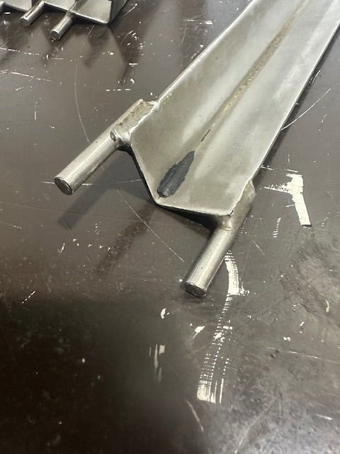 LOT OF 10 HENNY PENNY "V" SPITS FOR SCR - 6 ROTISSERIE OVEN - Second Life - Equipment - collection_name