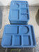 ***LOT OF 10***CAFETERIA LUNCHROOM LUNCH 5 COMPARTMENTS SCHOOL PICNIC FOOD TRAYS PLATES - Second Life - Equipment - #collection_name#