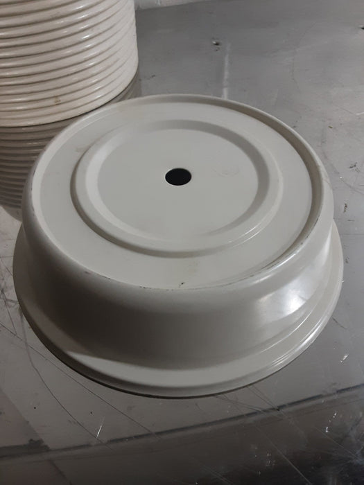 **LOT OF 10**COMMERCIAL STACKABLE 11" PLATE COVER DOMES 3"H 11 3/4"D - Second Life - Equipment - #collection_name#