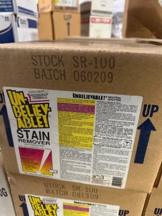 LOT OF 12 CORE UNBELIEVABLE! Stain Remover,Deodorizer;12 X 16 Fl Oz (Pack of 12 BOTTLES) - Second Life - Equipment - collection_name