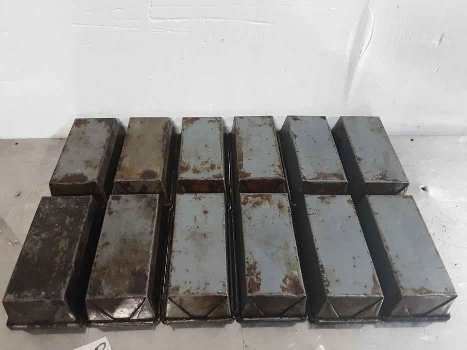 ***LOT OF 12***COMMERCIAL 2"H 4"W 8"D CAKE/BREAD LOAF BAKING PAN - Second Life - Equipment - #collection_name#