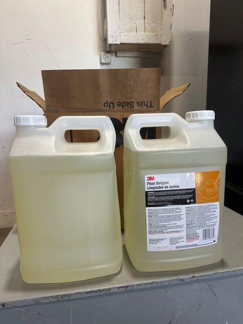 ***LOT OF 2*** 3M 2.5 GALLON Floor Finish Stripper Liquid Concentrate, NEW** - Second Life-Equipment-collection_name