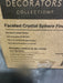 LOT OF 2 (4 PIECES) HOME DECORATORS COLLECTION CRYSTAL BN SET OF FINIALS - Second Life - Equipment - collection_name