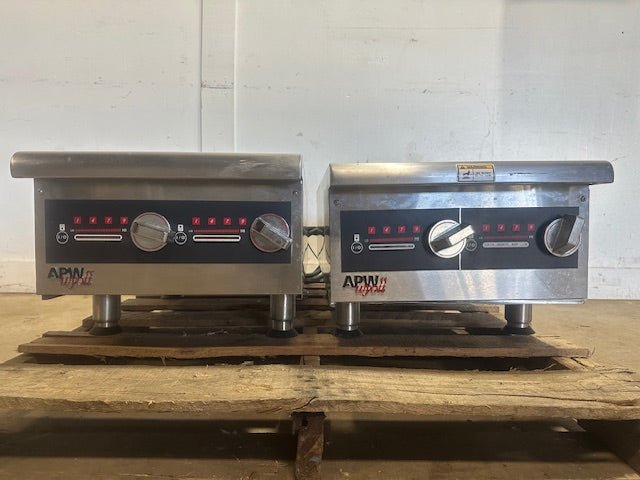 *LOT OF 2* "APW WYOTT IHP - 2" 208/240V 3PH COUNTERTOP HOT PLATE INDUCTION COOKER - Second Life - Equipment - collection_name