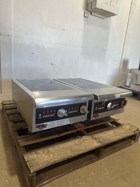 *LOT OF 2* "APW WYOTT IHP - 2" 208/240V 3PH COUNTERTOP HOT PLATE INDUCTION COOKER - Second Life - Equipment - collection_name