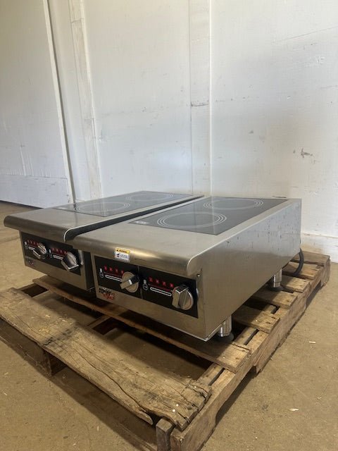 *LOT OF 2* "APW WYOTT IHP - 2" 208/240V 3PH COUNTERTOP HOT PLATE INDUCTION COOKER - Second Life - Equipment - collection_name