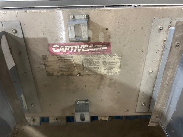 ***LOT OF 2*** CAPTIVEAIRE SYSTEM STAINLESS STEEL DOUBLE AIR DUCT AND TRIPLE AIR DUCT RETURN INTAKE RETURN AIR DUCT FOR HOOD - Bargains R Ours - #collection_name#