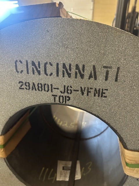 **LOT OF 2** CINCINNATI GRINDING WHEELS MODEL 29A801 - J6 - VFME (NEW) - Bargains R Ours - #collection_name#