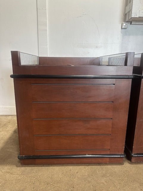 ***LOT OF 2*** CMS WOODEN PRODUCE BAKERY DRY FOOD DISPLAY UNIT ON CASTER - Second Life - Equipment - collection_name