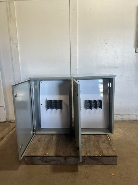 "LOT OF 2" CS ERICKSON TYPE 3R INDUSTRIAL CONTROL PANEL ENCLOSURE 36"Hx24"Wx13"D - Second Life-Equipment-#collection_name#