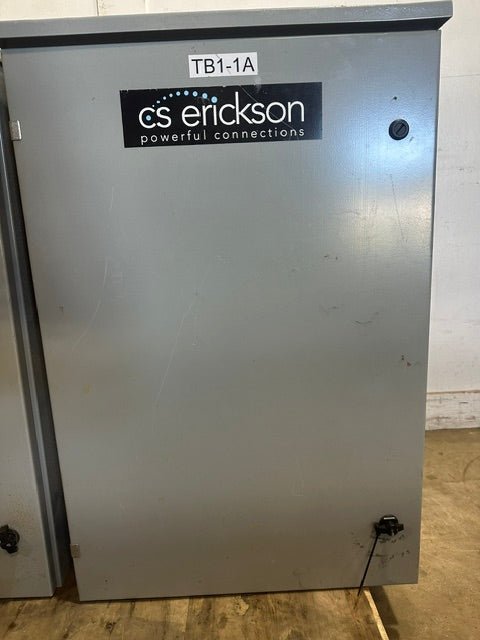 "LOT OF 2" CS ERICKSON TYPE 3R INDUSTRIAL CONTROL PANEL ENCLOSURE 36"Hx24"Wx13"D - Second Life-Equipment-#collection_name#