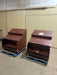 LOT OF 2 CUSTOM BUILT WOODEN 3 SHELF RETAIL/BAKERY MERCHANDISERS - Second Life - Equipment - collection_name