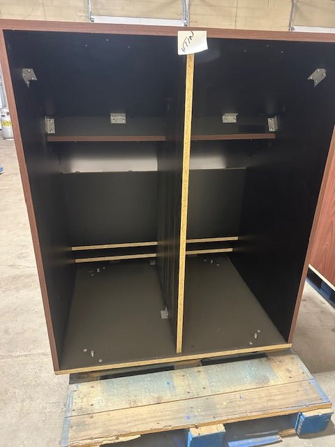 LOT OF 2 CUSTOM BUILT WOODEN 3 SHELF RETAIL/BAKERY MERCHANDISERS - Second Life - Equipment - collection_name