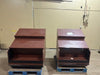 LOT OF 2 CUSTOM BUILT WOODEN 3 SHELF RETAIL/BAKERY MERCHANDISERS - Second Life - Equipment - collection_name