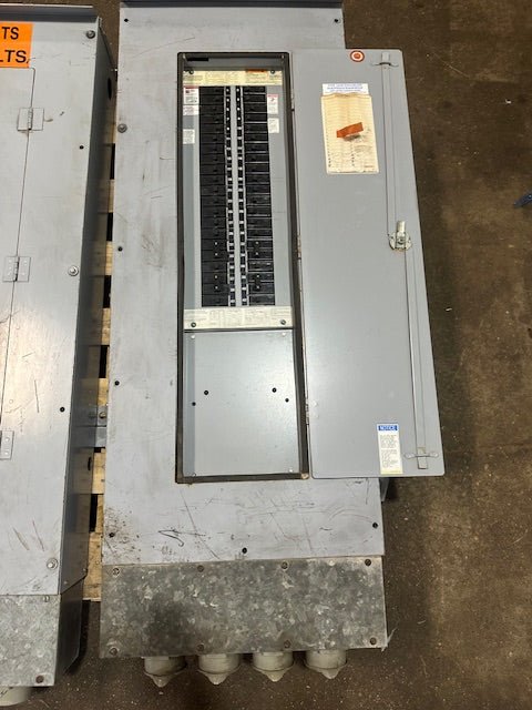 LOT OF 2 CUTLER HAMMER WESTINGHOUSE POW - R - LINE C PRL1 PANELBOARD - Second Life - Equipment - collection_name