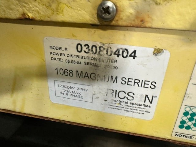 **LOT OF 2** Ericson 1068 magnum series power Distribution center, power box - Second Life - Equipment - collection_name
