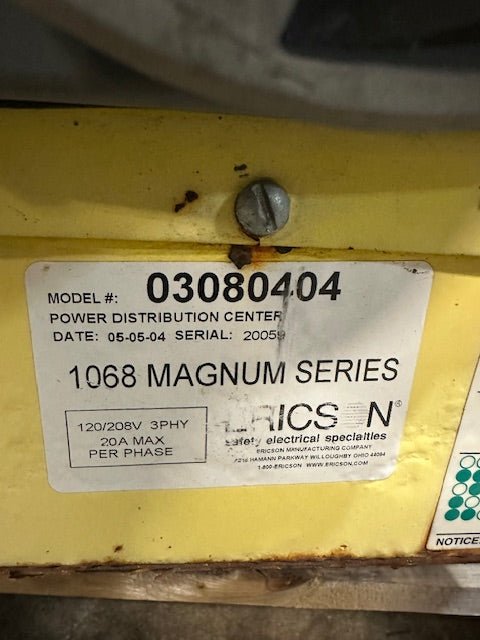 **LOT OF 2** Ericson 1068 magnum series power Distribution center, power box - Second Life - Equipment - collection_name