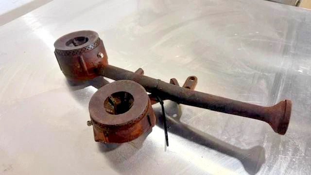 LOT OF 2 FRONT, REAR FRANKLIN CHEF NATURAL GAS OR PROPANE RANGE BURNERS KITS - Second Life-Equipment-collection_name