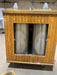 ****LOT OF 2*** HD COMMERCIAL (NSF) HOT & COLD BUFFET TABLES w/WOODEN TABLE TOPS - Bargains R Ours - #collection_name#