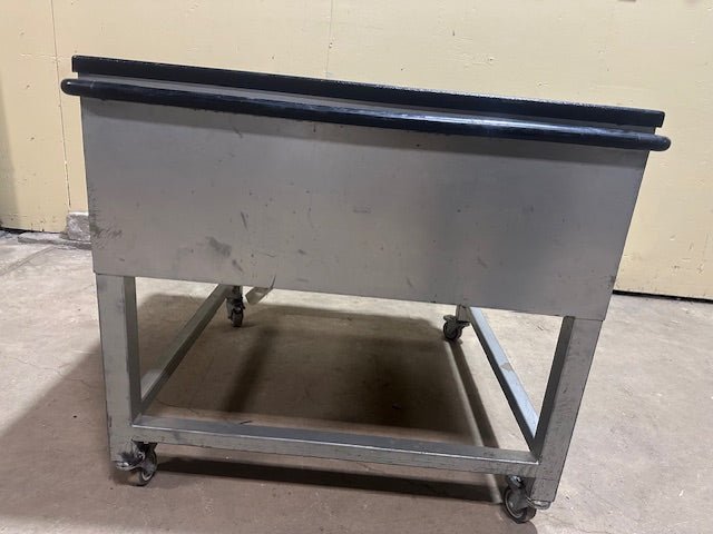 **LOT OF 2** HEAVY DUTY COMMERCIAL PRODUCE FRUIT, DRY FOOD DISPLAY CART ON CASTERS - Bargains R Ours - #collection_name#