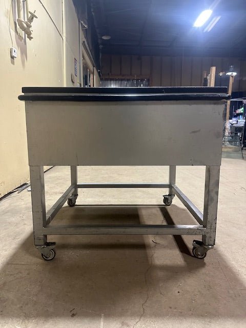 **LOT OF 2** HEAVY DUTY COMMERCIAL PRODUCE FRUIT, DRY FOOD DISPLAY CART ON CASTERS - Bargains R Ours - #collection_name#