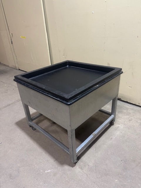 **LOT OF 2** HEAVY DUTY COMMERCIAL PRODUCE FRUIT, DRY FOOD DISPLAY CART ON CASTERS - Bargains R Ours - #collection_name#