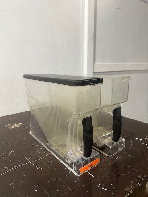 LOT OF 2 HOPPERS FOR BUNN COMMERCIAL MHG SST COFFEE GRINDER - Second Life - Equipment - collection_name