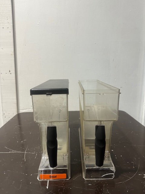 LOT OF 2 HOPPERS FOR BUNN COMMERCIAL MHG SST COFFEE GRINDER - Second Life - Equipment - collection_name
