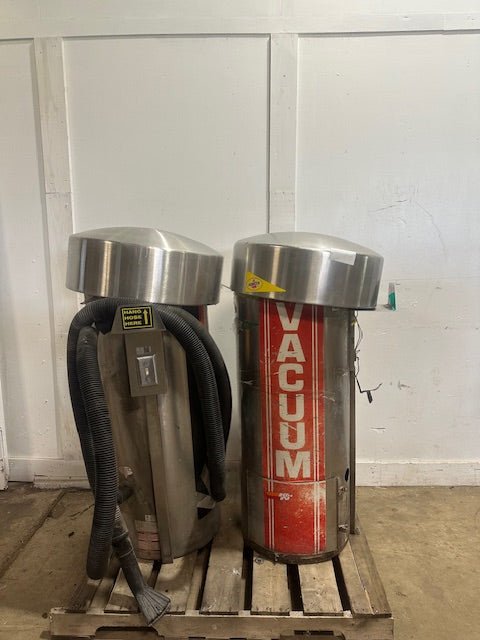 LOT OF 2 J.E. ADAMS 8074 COMMERCIAL CAR WASH VACUUMS - Second Life - Equipment - collection_name