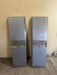 ***LOT OF 2*** MCKINNEY PARKER STAINLESS STEEL IN WALL PAPER TOWEL AND WASTE TRASH BASKET RECEPTACLE FOR COMMERCIAL USE+LOCKABLE - Bargains R Ours - #collection_name#