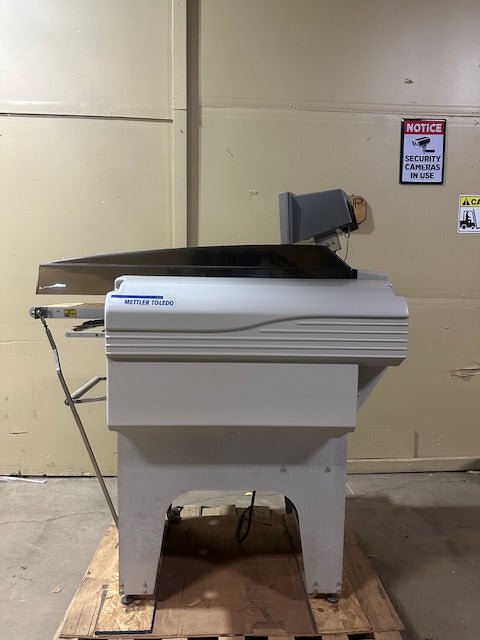 **LOT OF 2** METTLER TOLEDO INC SOLO MODEL 0645 CONVEYOR MEAT WRAPPING MACHINE WITH SMART TOUCH MONITOR CONTROL AND KEYBOARD - Bargains R Ours - #collection_name#