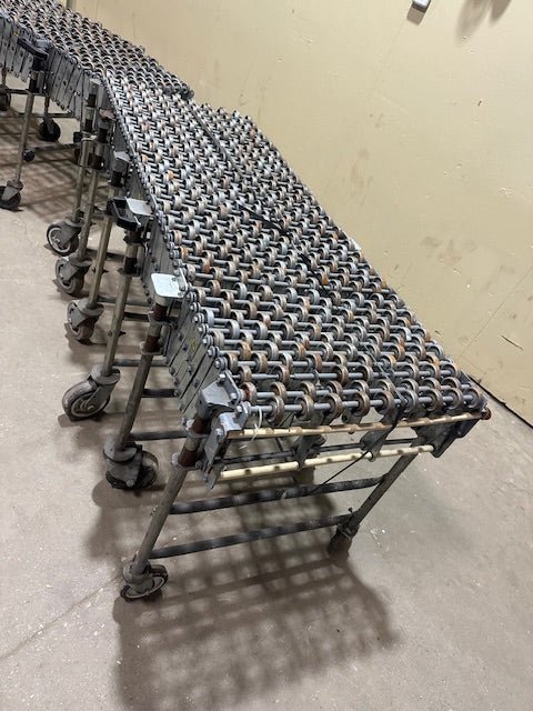 **LOT OF 2** NESTAFLEX INDUSTRIAL CONVEYOR ON CASTERS - Bargains R Ours - #collection_name#